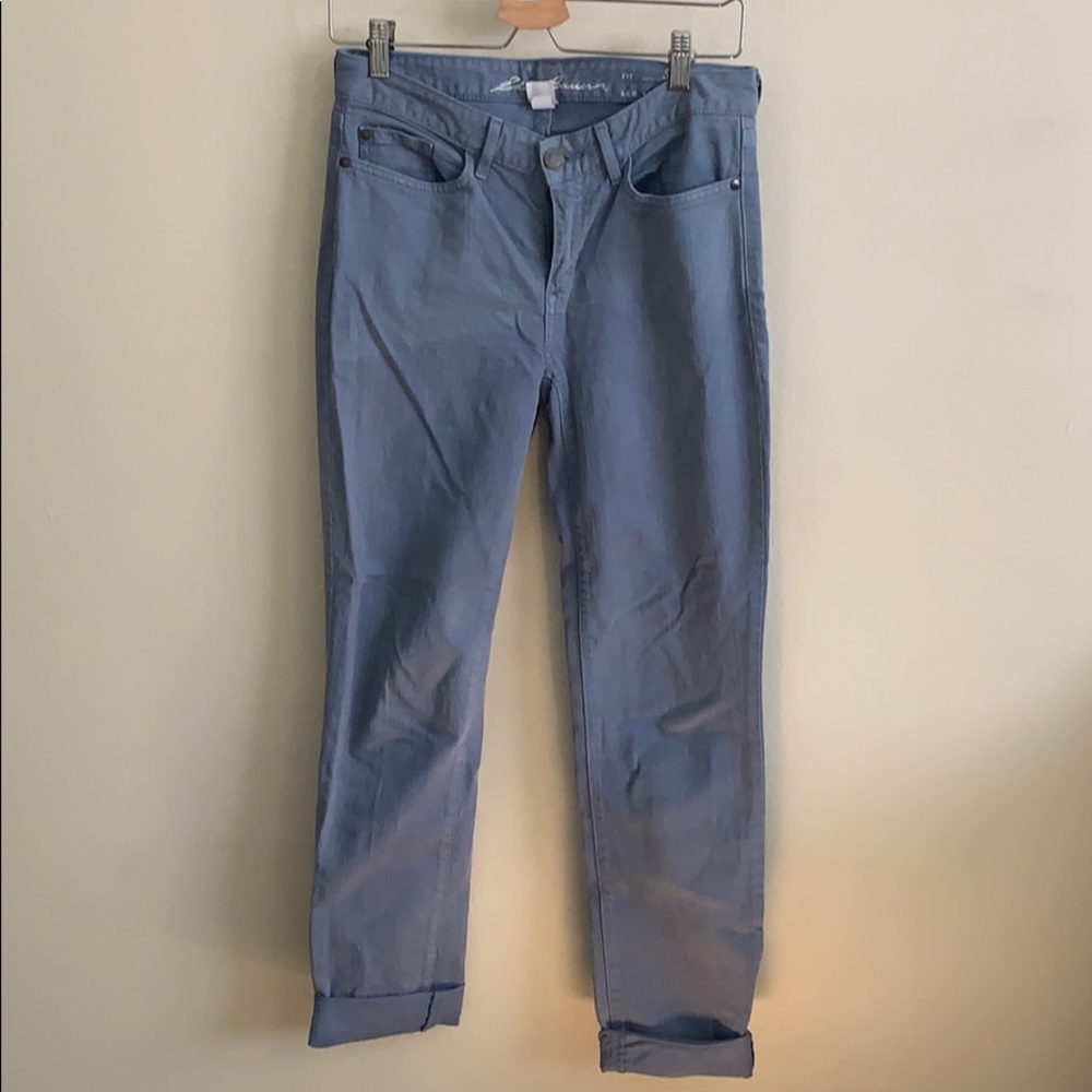 Baby blue jeans